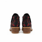 ZAPATO TEXANO MUJER NEGRO 0524