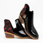 ZAPATO TEXANO MUJER NEGRO 0524