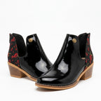 ZAPATO TEXANO MUJER NEGRO 0524