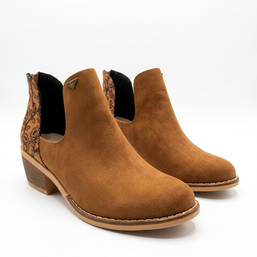 ZAPATO TEXANO MUJER CARAMELO 0526