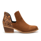 ZAPATO TEXANO MUJER CARAMELO 0526