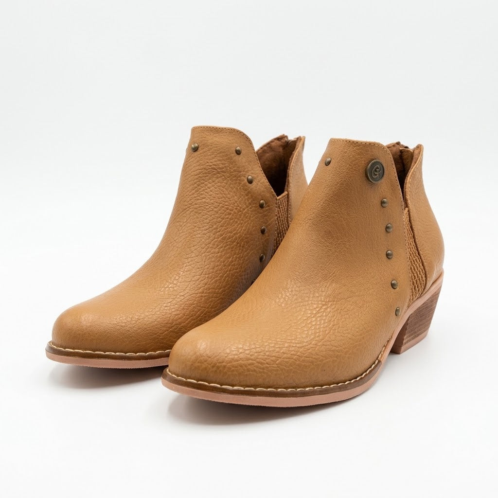 ZAPATO TEXANO MUJER CARAMELO 0529