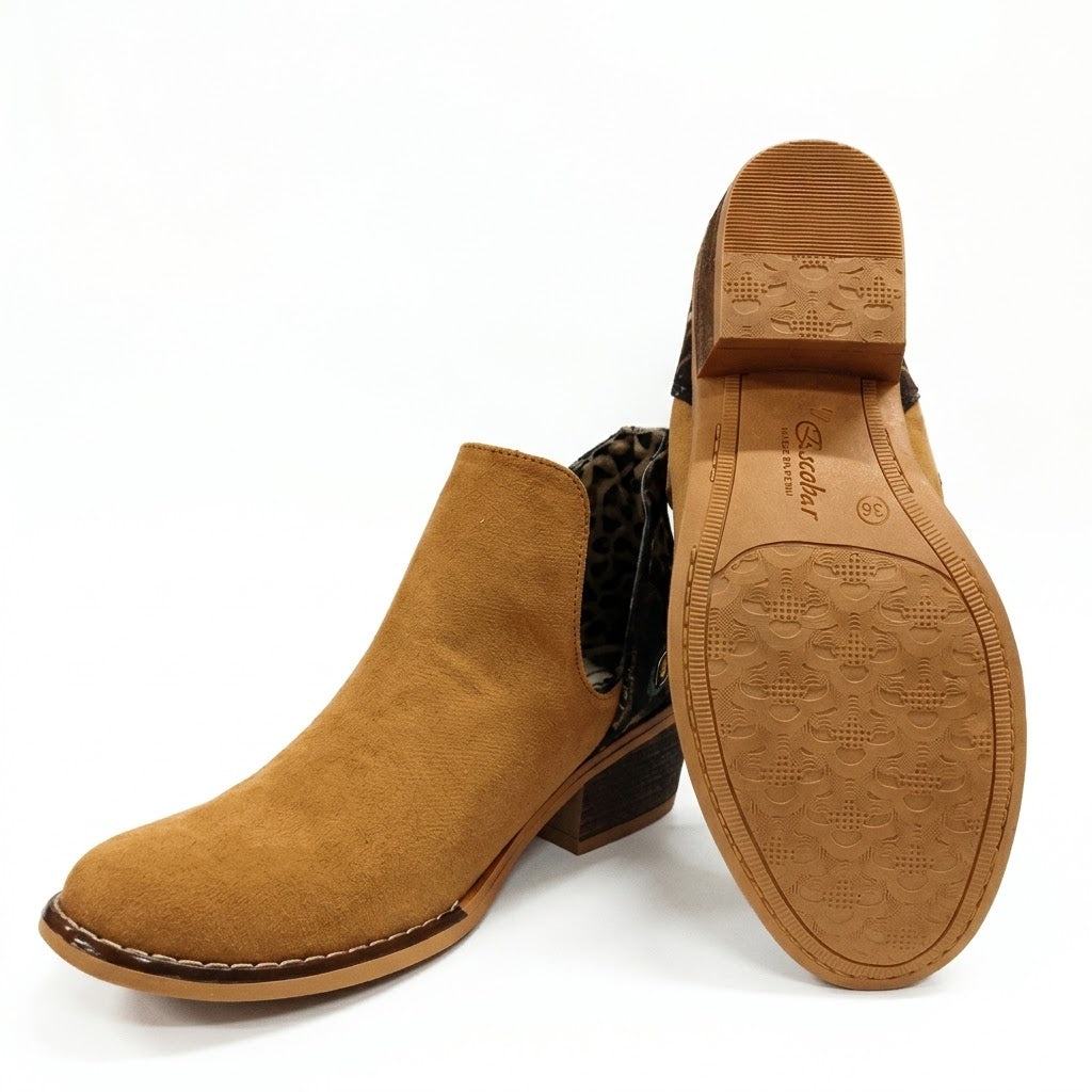 ZAPATO TEXANO MUJER CARAMELO 0525