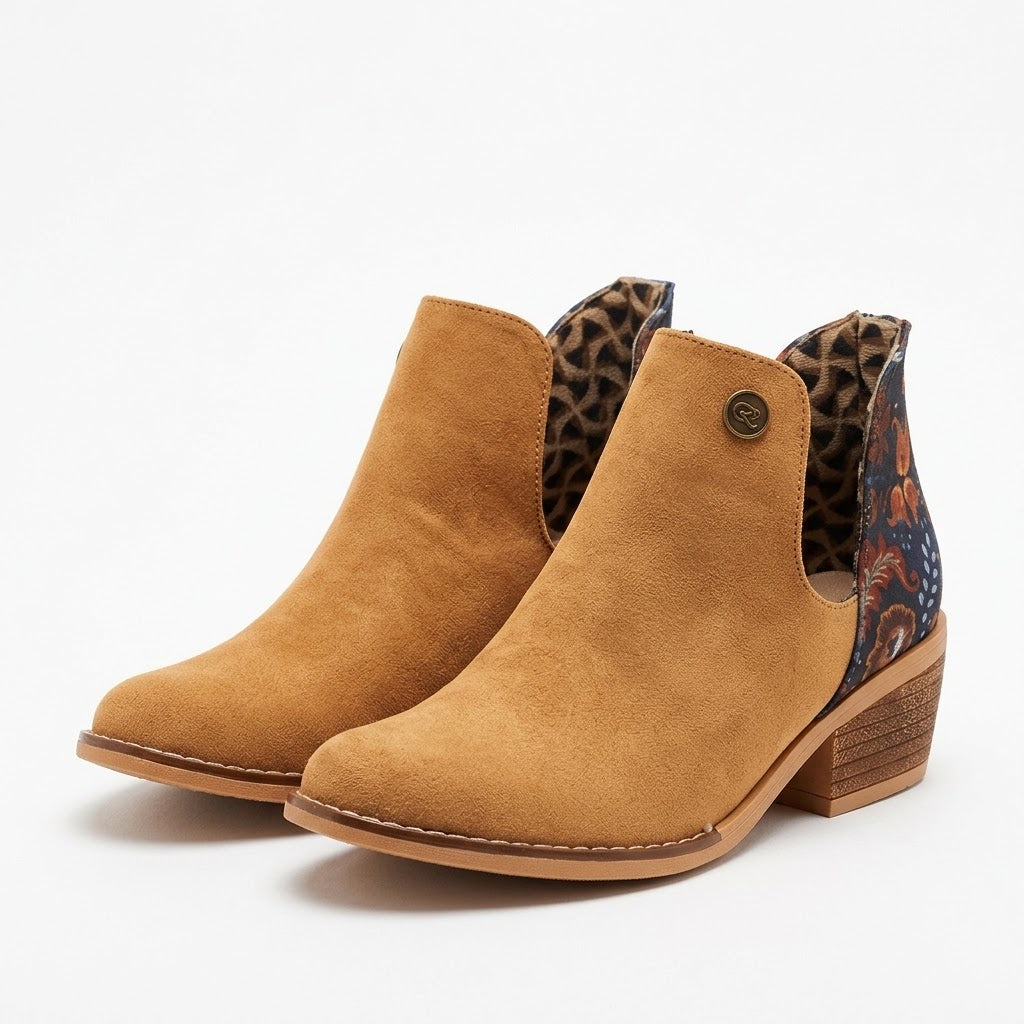 ZAPATO TEXANO MUJER CARAMELO 0525