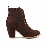 BOTIN MUJER CAFE OSCURO 0539