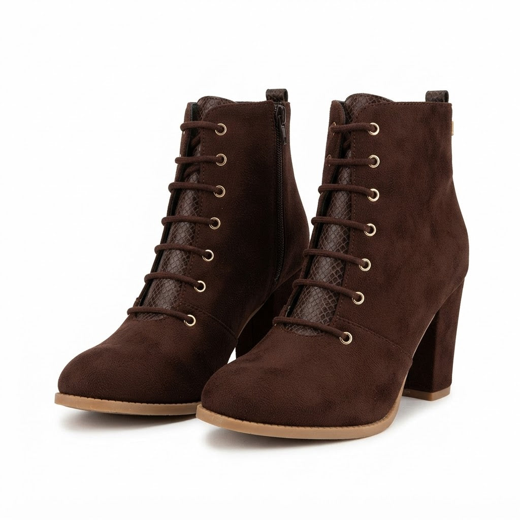 BOTIN MUJER CAFE OSCURO 0539