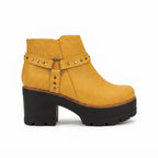 BOTIN MUJER MOSTAZA 0533
