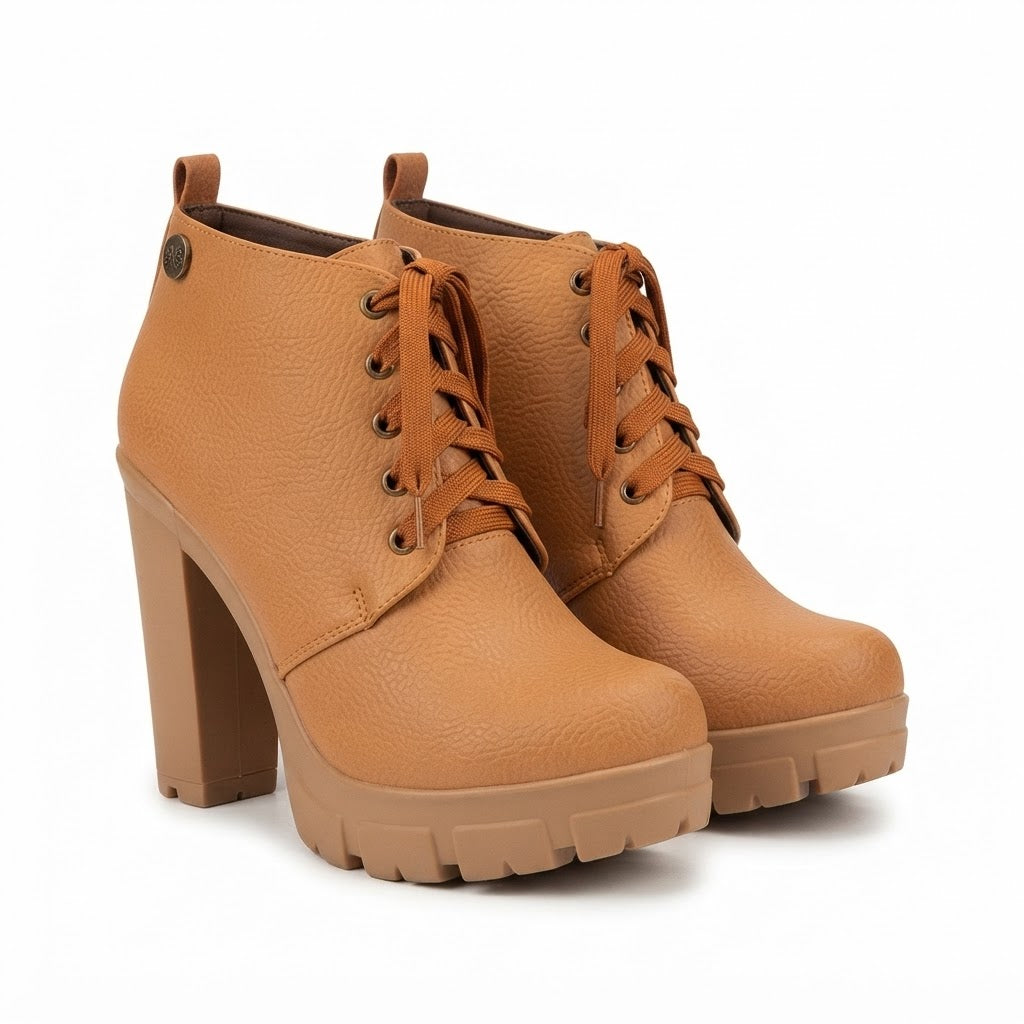 ZAPATO MUJER CARAMELO 0541