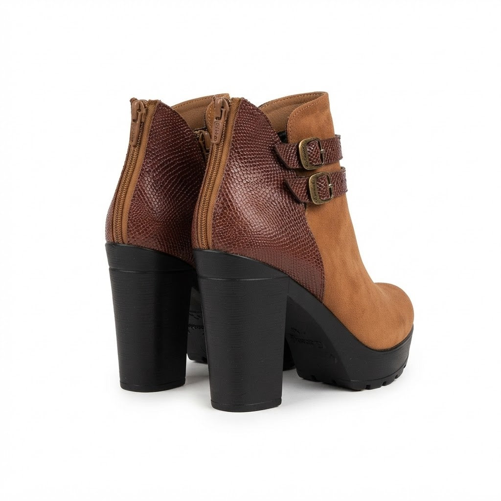 ZAPATO CARAMELO MUJER 0544