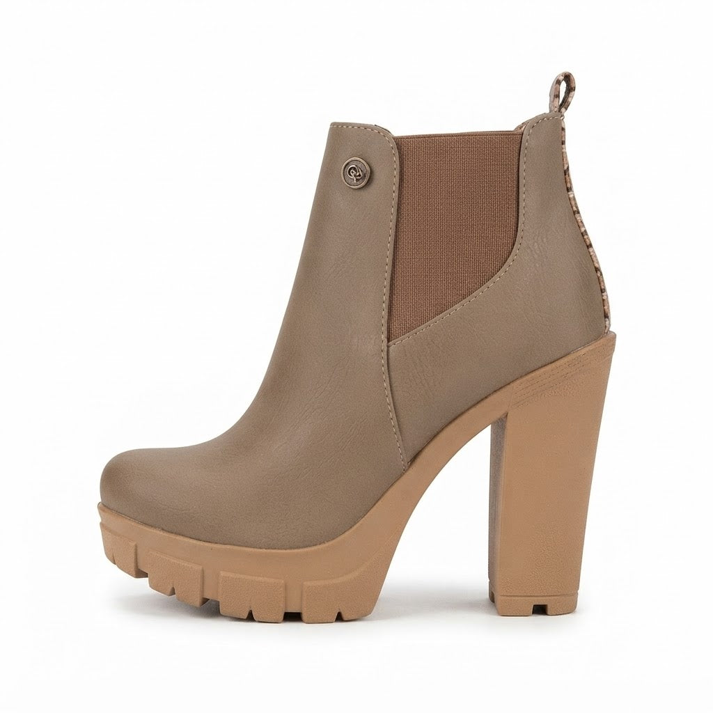 ZAPATO TAUPE MUJER 0510