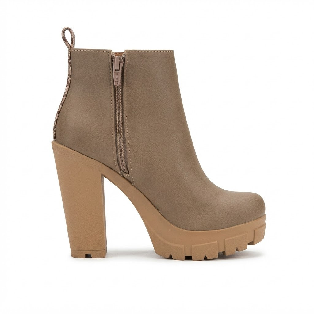 ZAPATO TAUPE MUJER 0510