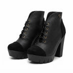 ZAPATO SATIN NEGRO MATE MUJER 0543