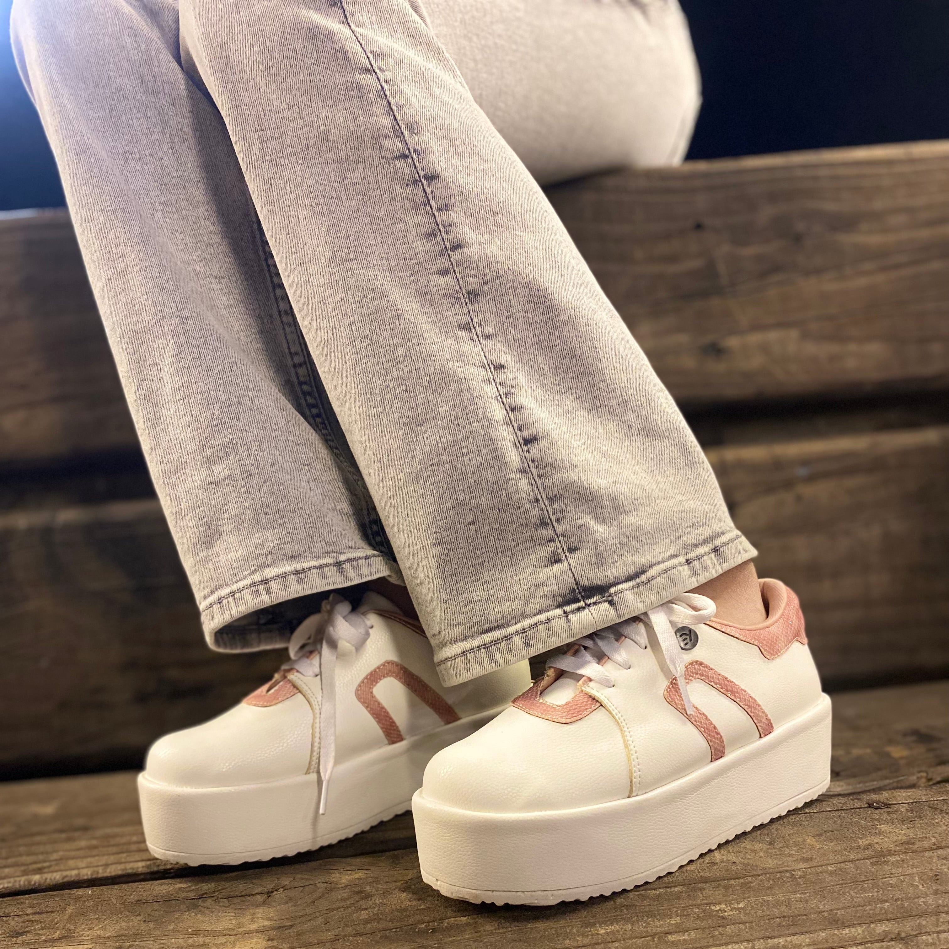 ZAPATILLA BLANCA MUJER 0466