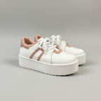 ZAPATILLA BLANCA MUJER 0466