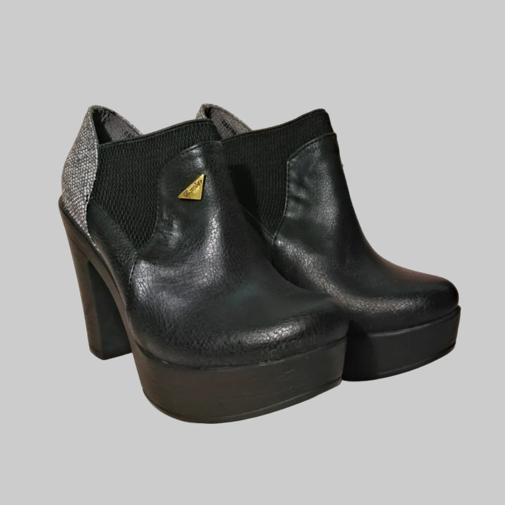 ZAPATO NEGRO MUJER 0415