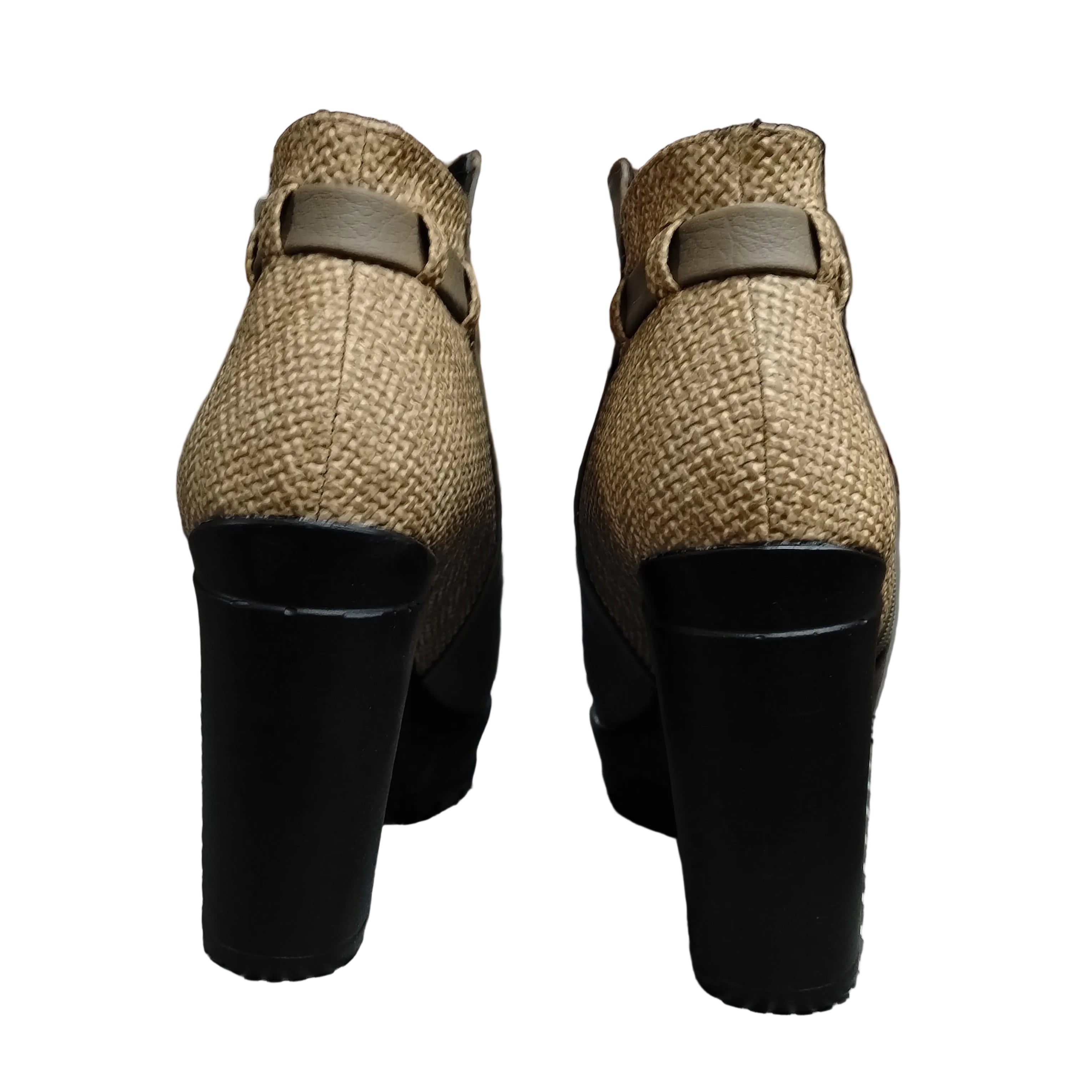 BOTIN BEIGE OSCURO MUJER 0454