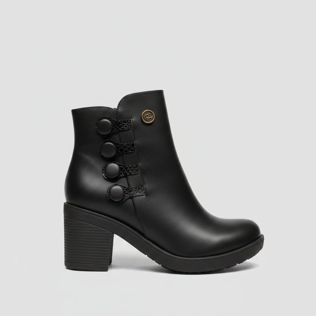 BOTIN NEGRO MUJER 0452
