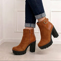 BOTIN CARAMELO MUJER 0404