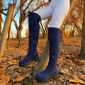 BOTA BUCANERA AZUL MUJER 0462