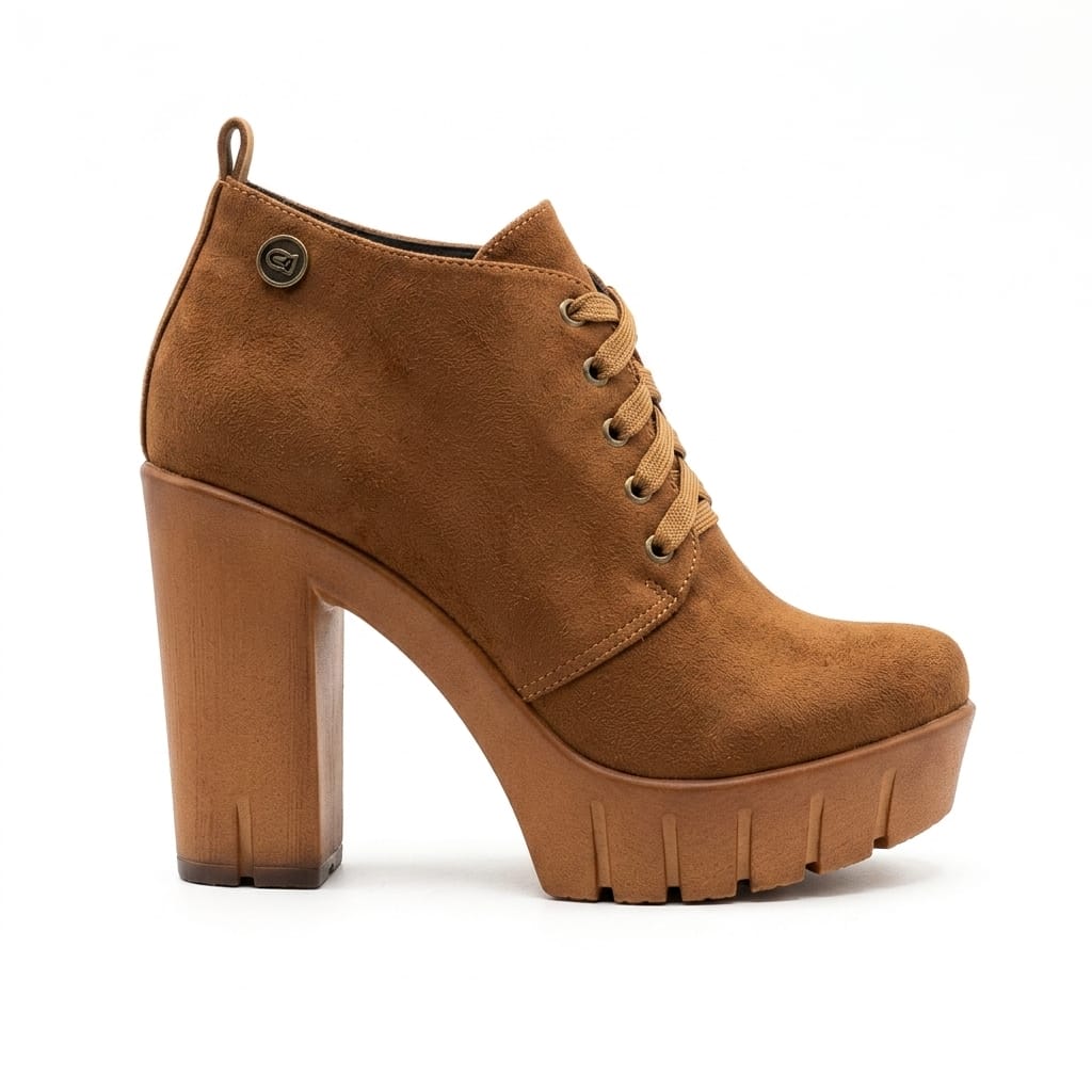 ZAPATO CARAMELO MUJER 0458